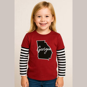 Marie Nicole Georgia Shirt, Size 3XL, Red